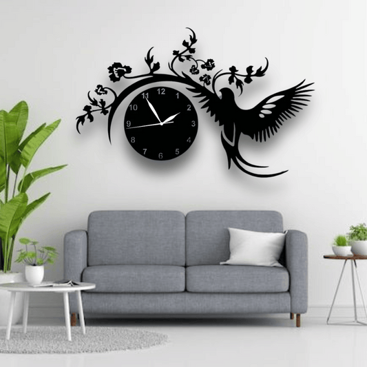 Majestic 3D Eagle Wall Clock